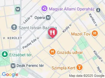 Márga Bisztró Budapest a térképen