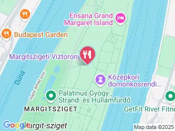 Margit Terasz Budapest a térképen