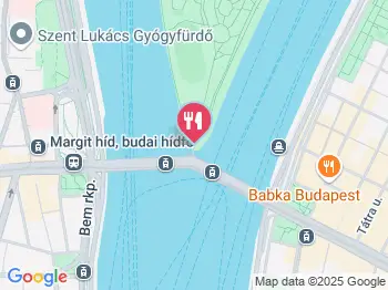 Margitka Budapest a térképen