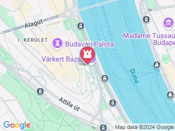 Mária anya-szobor Budapest a térképen