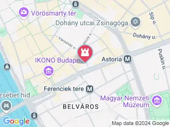 Mária-kiállítás Budapest a térképen