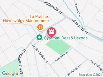 Máriaremetei Közösségi Liget Budapest a térképen