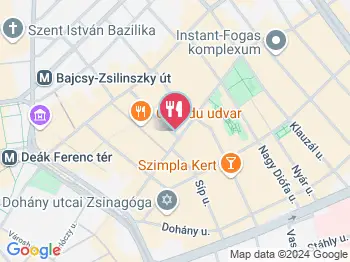 Marumba Budapest a térképen