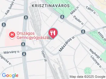 Márványmenyasszony Étterem Budapest a térképen