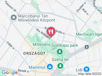 Marxim Budapest a térképen