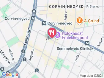 Másik Szoba kávézó és bár Budapest a térképen