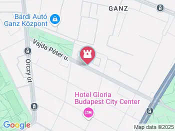 MÁVAG kolónia Budapest a térképen