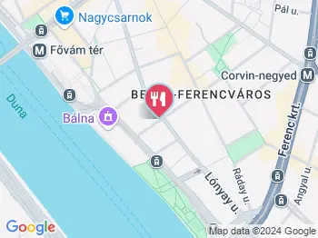 Maverick Pub Budapest a térképen