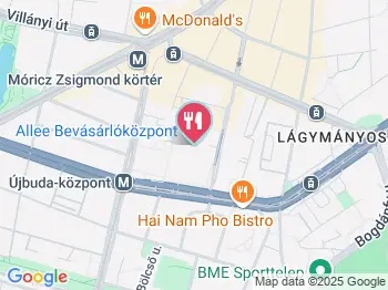 McDonald's - Allee, Budapest Budapest a térképen
