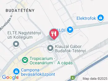 McDonald's - Campona Drive Budapest a térképen