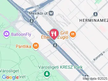 McDonald's - Hungária körút Budapest a térképen