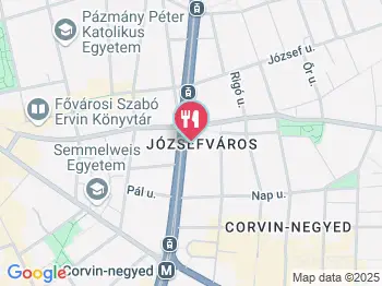 McDonald's - József körút Budapest a térképen