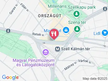 McDonald's - Széll Kálmán tér Budapest a térképen