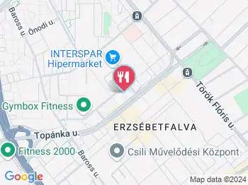 McDonald's - Pesterzsébet Budapest a térképen