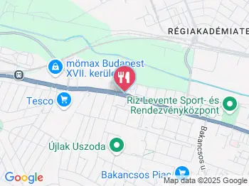 McDonald's - Pesti út Budapest a térképen