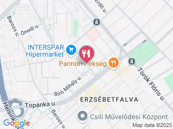 McDonald's - Topánka utca Budapest a térképen