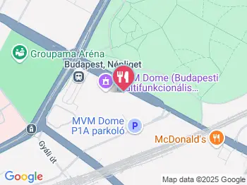 McDonald's - Üllői út Budapest a térképen