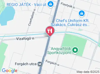 McDonald's - Váci út Budapest a térképen