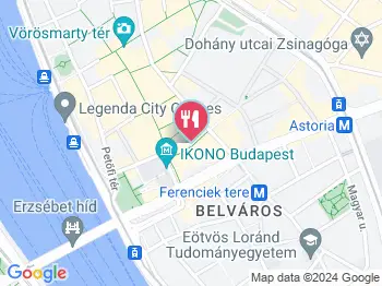 Meatology 2.0 Budapest a térképen