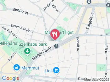 Black Dog Pub Mechwart Pince Budapest a térképen