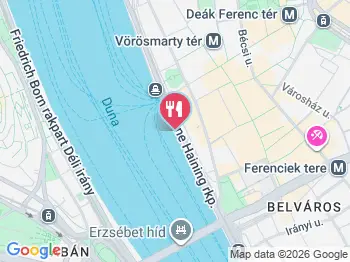 Meder Budapest a térképen
