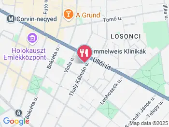 Medika Café Budapest a térképen