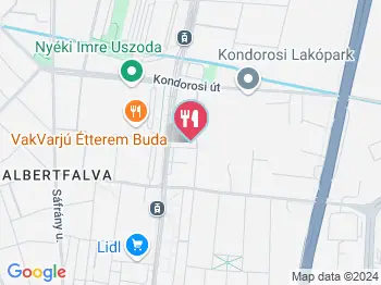 Mekong Restaurant Budapest a térképen