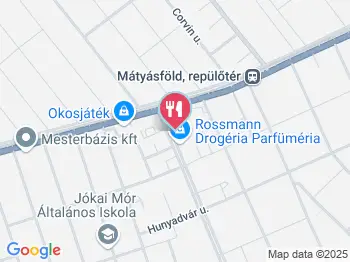 Meli Pékség Budapest a térképen