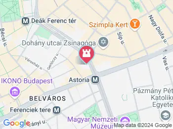 Meme Múzeum Budapest a térképen