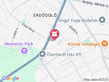 Memento Park Budapest a térképen