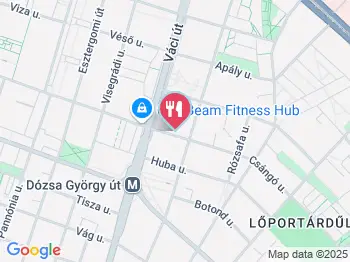 Menü Mix Ételbár Budapest a térképen