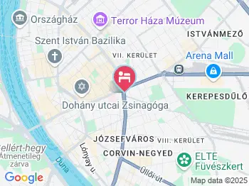 Hotel Nemzeti Budapest - MGallery Budapest a térképen