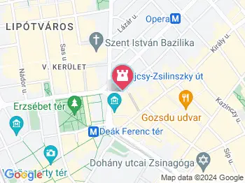 MERKAZ Héber & Izraeli Kulturális Központ Budapest a térképen