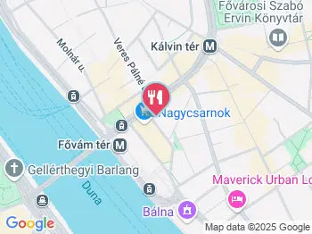 Pipa Étterem a Mesterek Konyhája Budapest a térképen