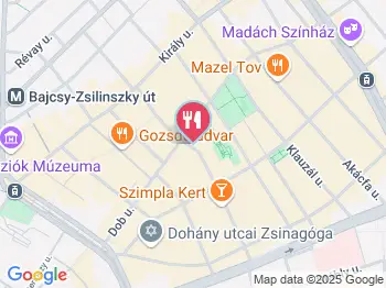 Méter Bár Budapest a térképen