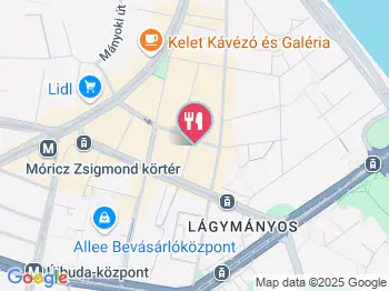 Metropolis Coffee & Bagel Budapest a térképen