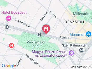 MHP Coffee & more Budapest a térképen