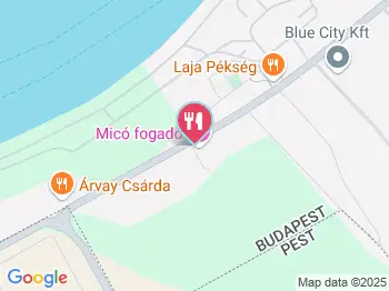 Micó Fogadó Étterme Budapest a térképen