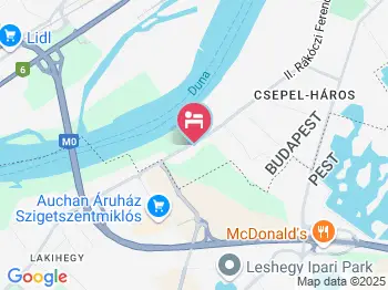 Micó Vendégfogadó Budapest a térképen