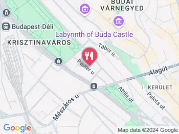 Micra Café Budapest a térképen