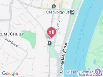 Milk Cafe Budapest a térképen