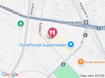 Milky Way Kínai Étterem - Milky Way Hotel Budapest a térképen