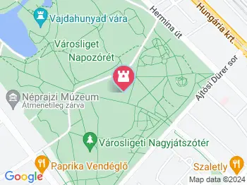 Millennium Háza Budapest a térképen