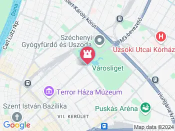 Millenniumi emlékmű Budapest a térképen