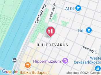 Mimié Budapest a térképen