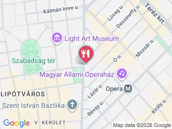 Mio Brunch & Bar Budapest a térképen