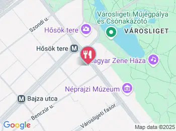 Mirage Café Budapest a térképen