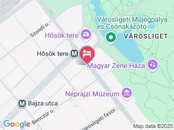 Mirage Fashion Hotel Budapest a térképen