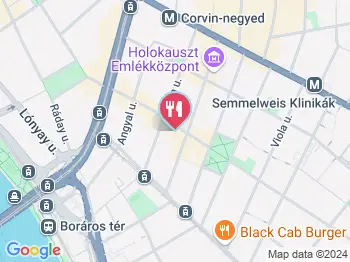 Mischenko Kitchen Budapest a térképen