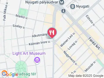 Misi Papa Konyhája Budapest a térképen